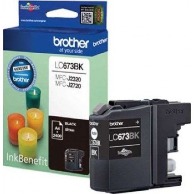 Brother LC-673 Black Ink Cartridge| LC673BK