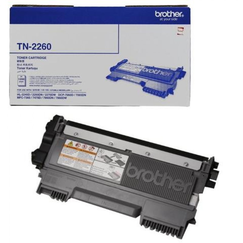  Brother Toner Cartridge TN-2260 Black